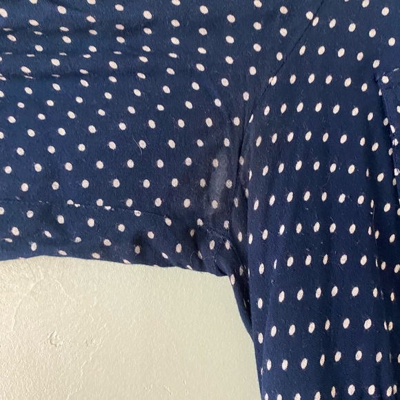 Cute polka dot Maternity top, 3/4 length sleeves, size XL - Picture 8 of 8